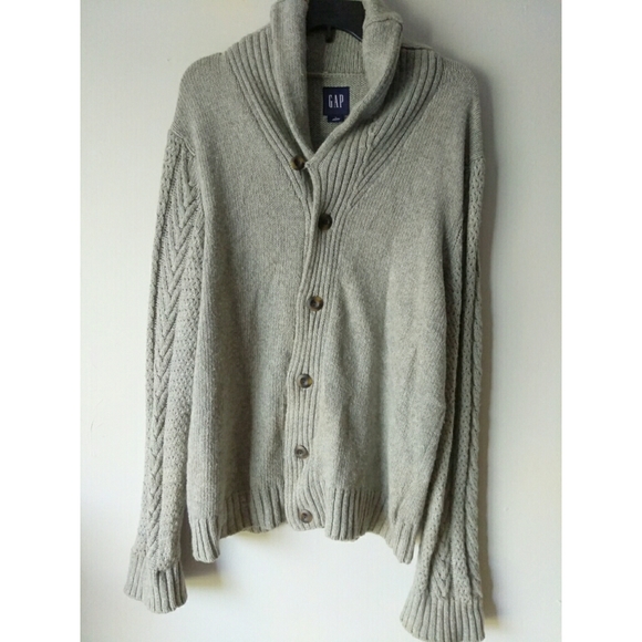 GAP Wool Blend Cardigan - Picture 1 of 6